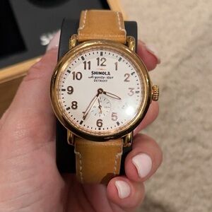 Shinola runabout 36mm women’s watch